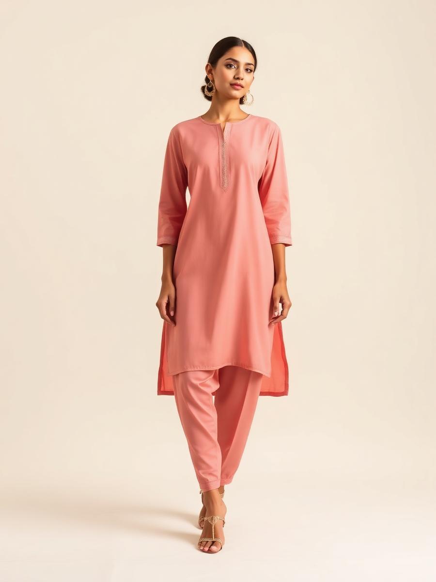 Aira Rose Kurti — Dusty Rose